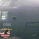 A close up of AF65-0981's &quot;Let's Roll&quot; emblem.