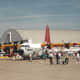 A US Navy C-130 at Andrews AFB, MD.