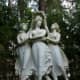 "The sculpture is modeled after a tempera painting and a gesso relief of the same scene, The Three Graces and Venus Dancing before Mars (c. 1797) by Antonio Canova."