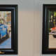 Old cars in Cuba Behind Open Doors exhibit