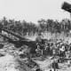 8 inch howitzer battery, Philippines, 1944.