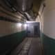 Corridor inside the Fort Saint-Gobain near Modan in the Alps.