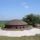 A mixed weapons turret today part of the Maginot Line near the German border with France.