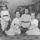 August Clemens with some of his siblings.