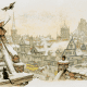 Painter on the roof