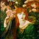 'La Ghirlandata' by Dante Gabriel Rossetti, 1871-74, Guildhall Art Gallery. 