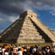 El Castillo Pyramid At Chichen Itza