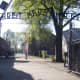 The entrance to the concentration camp Aushwitz.