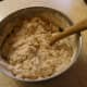 Mix the dough until it is smooth.