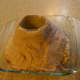 Mold the dough around a glass jar.