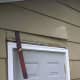 Freeing the old siding. You need to go 1 row higher than the row you are replacing.