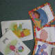 Flash cards with simple words are great for vocabulary development.