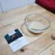 Place yeast into a sanitized bowl with a small amount of water to hydrate while you complete the other steps.