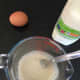 mixing the batter