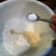 Step Two: Add in salt.