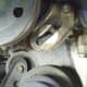 M. Pivot the power steering pump to create slack in the power steering pump belt.