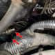 Pull the PCV valve out.