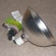 Heating lamps.