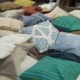 Pillow beds made monthly from volunteers at the American Red Cross facility in Sarasota