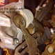 Be sure the piston compresses into the caliper housing completely, with the piston being flush with the caliper housing.