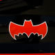Painted on Batmobile