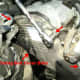O. Upper timing belt cover removal