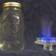 Many thought that if moonshine burned with a blue flame, it was safe. Sadly this isn't true and many were blinded, crippled or killed by the lead contamination often found in the innocent looking mason jars.