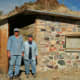 Stone miner's cabin near Quartzsite.