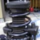 Camry strut mount installed on new strut springs