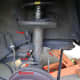 Camry lower strut assembly removal