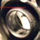 U. Wheel hub with bearing removed