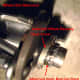 L. Wheel hub removed