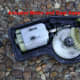 Toyota Camry door lock actuator with cover open