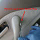 Toyota Camry rear door panel plug #2 removal