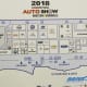 Map of inside NRG Center for 2018 Houston Auto Show