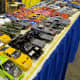 Model vehicles for sale at the auto show