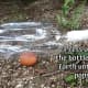 Press the bottle down on the egg and wiggle back and forth to grab it. This may take some practice!