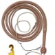Item 3: Bullwhip. A bullwhip is useful as a good attention-getter at meetings and doubles as a fashionable accessory with office formal wear.