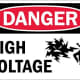 the sign warning you of the electric fence