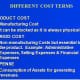 Different Cost Terms