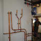 I was pleased with my copper pipes