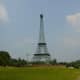Paris TN has its own 60-foot Eiffel Tower in Memorial Park. It was constructed in 1993 by engineers at Christian Brothers University. See the video below for more.