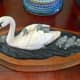Border Fine Arts resin figurines are still in demand, particularly early models like this swan and her cygnets