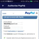 Input your PayPal password and hit the "Authorize" button to give access to GCash.
