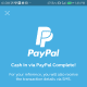 PayPal will notify you that you've successfully transferred your balance to Gcash.