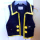 Our finished Jake the Pirate vest
