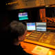 Lighting control room, Leipzig Opera.