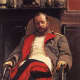 Portrait of Cesar Cui by Ilya Repin