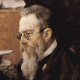 Portrait of Rimsky-Korsakov by Serov