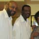Jackie Johns, got a photo with the Delfonics after their powerful performance.
